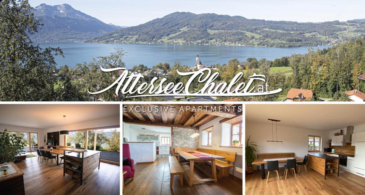 Attersee-Chalet Angermann Familie Spalt Steinbach am Attersee Εξωτερικό φωτογραφία