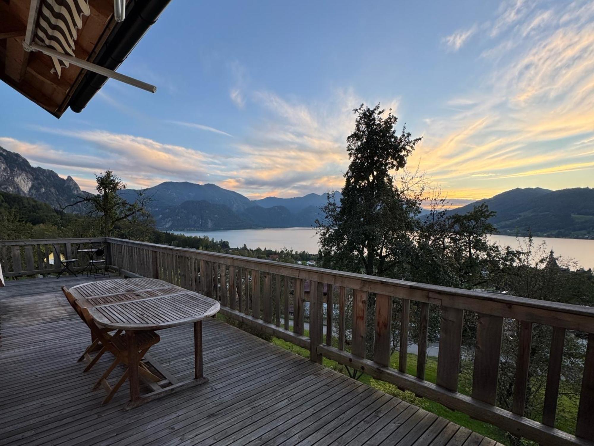 Attersee-Chalet Angermann Familie Spalt Steinbach am Attersee Εξωτερικό φωτογραφία